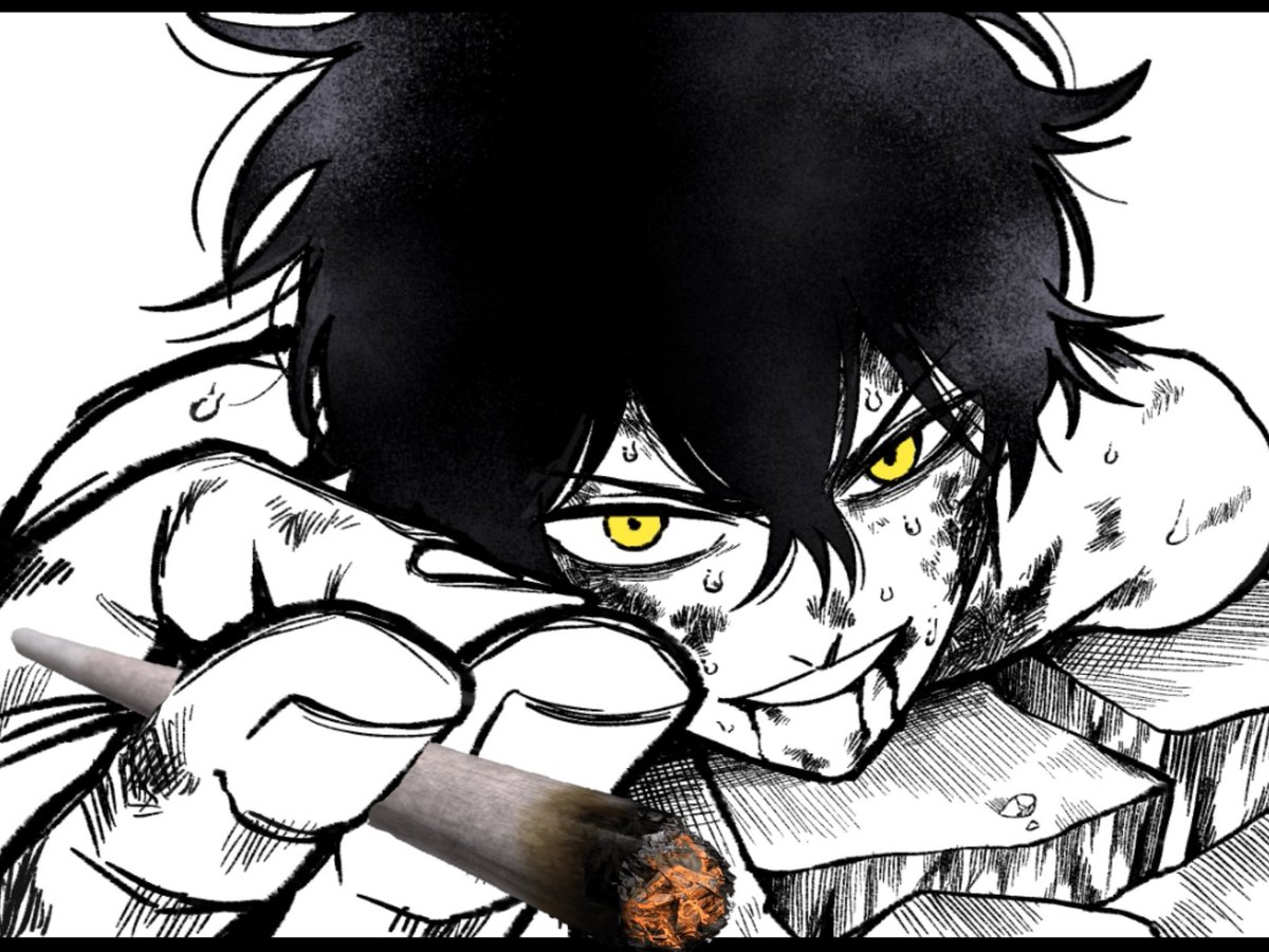 TheEtherealAfro's tweet photo. "I can't smoke this one without you, Asta!" https://t.co/TfstOSLtqY