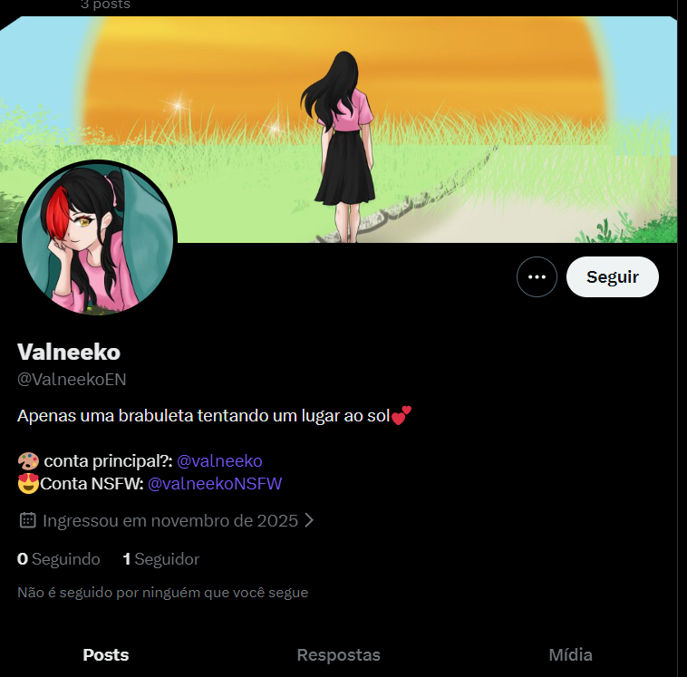 Valneeko•Vartist🦋 Comissions Abertas tweet media