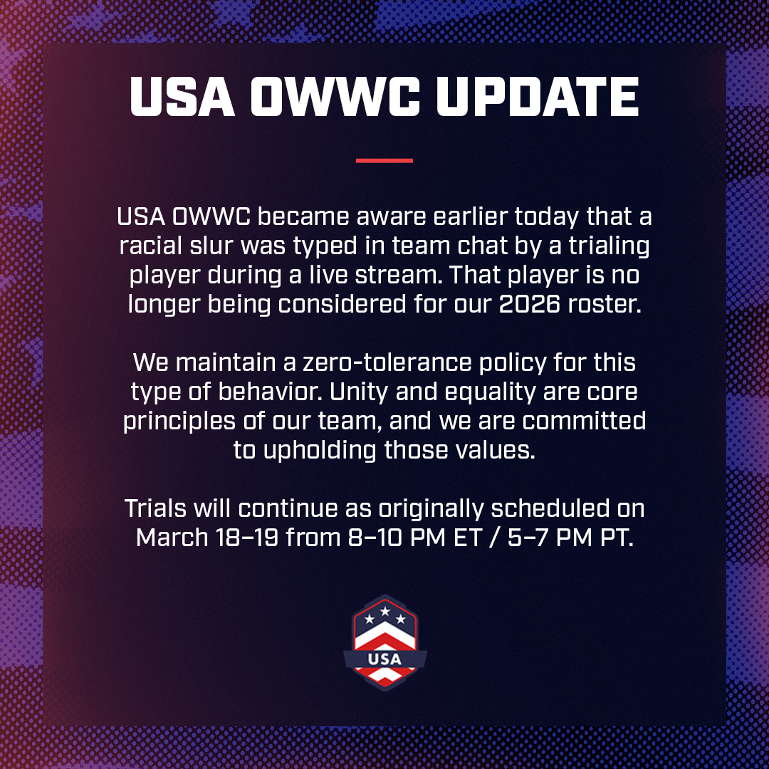 USA Overwatch World Cup 🇺🇸 tweet media