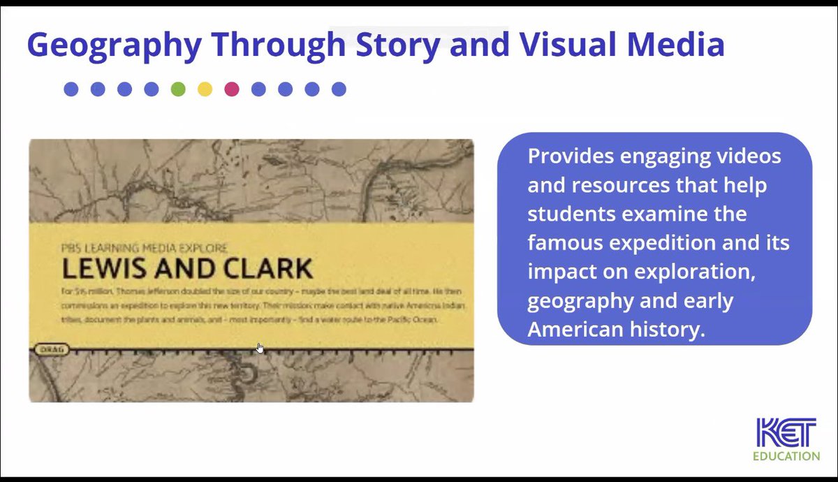 GDewayneS's tweet photo. Bringing history to life in our classroom with @KEDCGrants and @passport2lead! With interactive journeys like Google Earth Voyager from KET and PBS LearningMedia, students can explore historic places, events, and stories around the world without leaving their seats. https://t.co/edGAKC2nXj