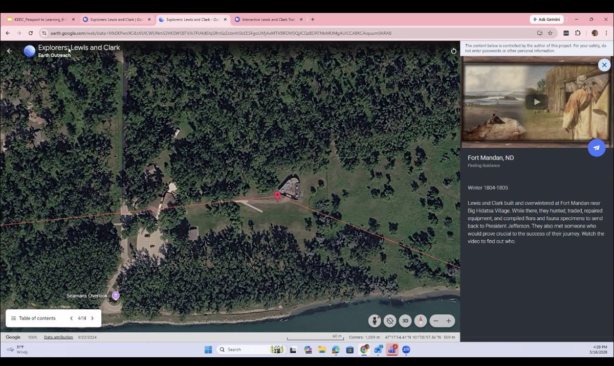 GDewayneS's tweet photo. Bringing history to life in our classroom with @KEDCGrants and @passport2lead! With interactive journeys like Google Earth Voyager from KET and PBS LearningMedia, students can explore historic places, events, and stories around the world without leaving their seats. https://t.co/edGAKC2nXj