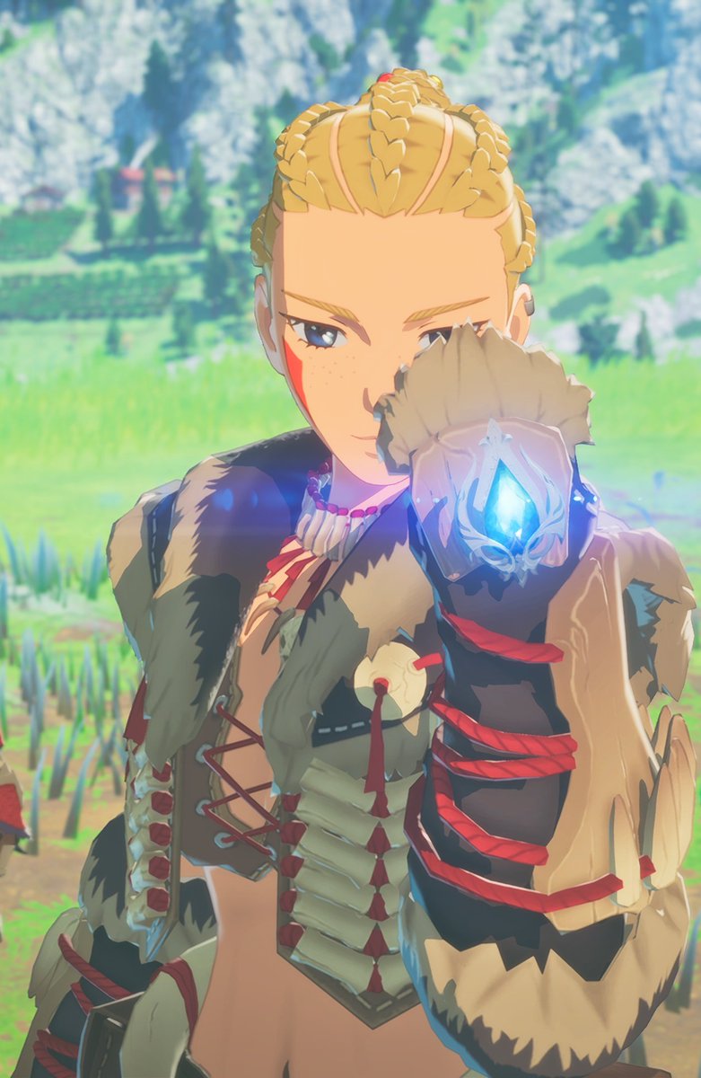 Mon personnage dans #MonsterHunterStories3