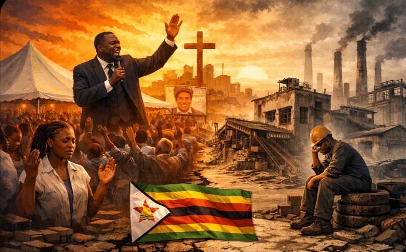zimbabwewriter's tweet image. Zimbabwe is experiencing a rapid increase in churches, while its industrial base has contracted, and formal employment has declined.

Read more: zimbabwenow.co.zw/articles/21826…

#Zimbabwe #EconomicDevelopment #FaithAndWork #IndustrialSector #SocialTrends