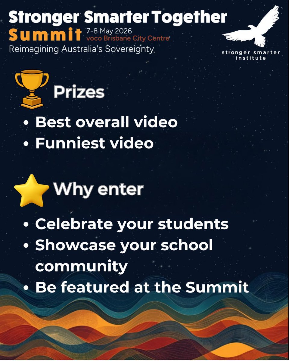 Stronger Smarter Institute tweet media