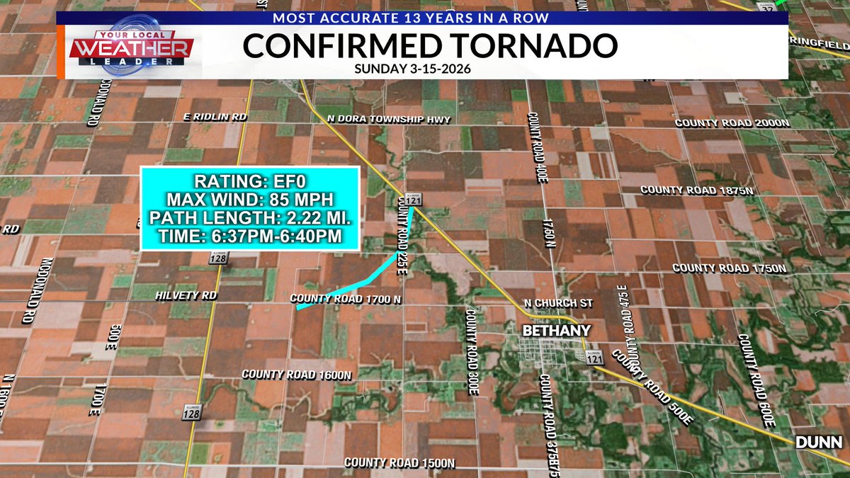 Kevin Lighty - WCIA 3 Chief Meteorologist tweet media