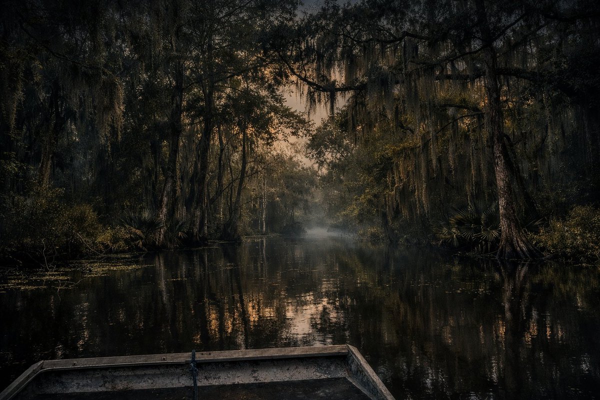 The old folks said the Atchafalaya had a memory. Swamp lights dancing at night, water that remembered every pirogue. The Cajun Coast holds stories the way cypress holds moss.

- Mamaw Pearl

#MyCajunCoast #FeedYourSoul #CajunCoast #MysticallyBeautiful