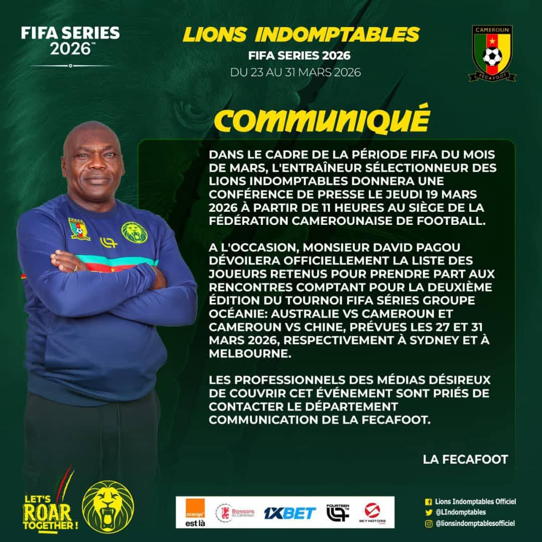 KamerfootTeam's tweet photo. #FIFASeries
#LionsIndomptables 
#FECAFOOT https://t.co/D22w1pszPl