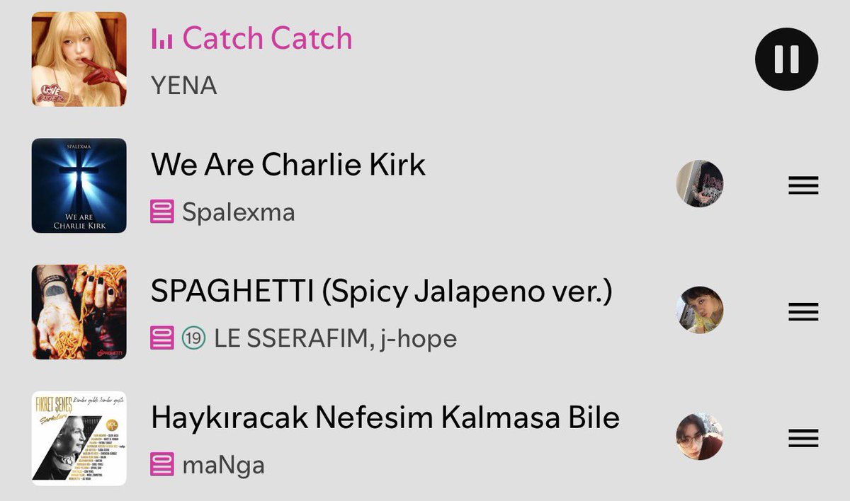 When ur all gay and the Spotify jam looks like this