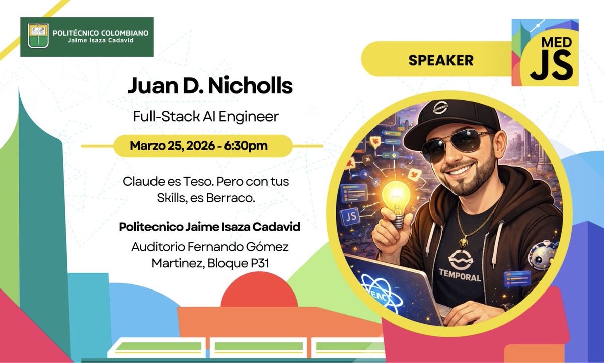 MedellinJS tweet media