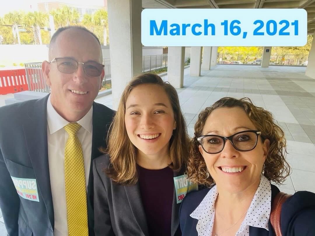 FLParentsRights's tweet photo. 2021: Just finished our press conference for the Parents’ Bill of Rights. 9th year of the process at that point. The bill passed. History was made!

2026: Still standing with Florida’s families &amp; parents. Family first. Never give up. Never give in. For the glory of God alone.❤️🇺🇸 https://t.co/ojaYEe1o86