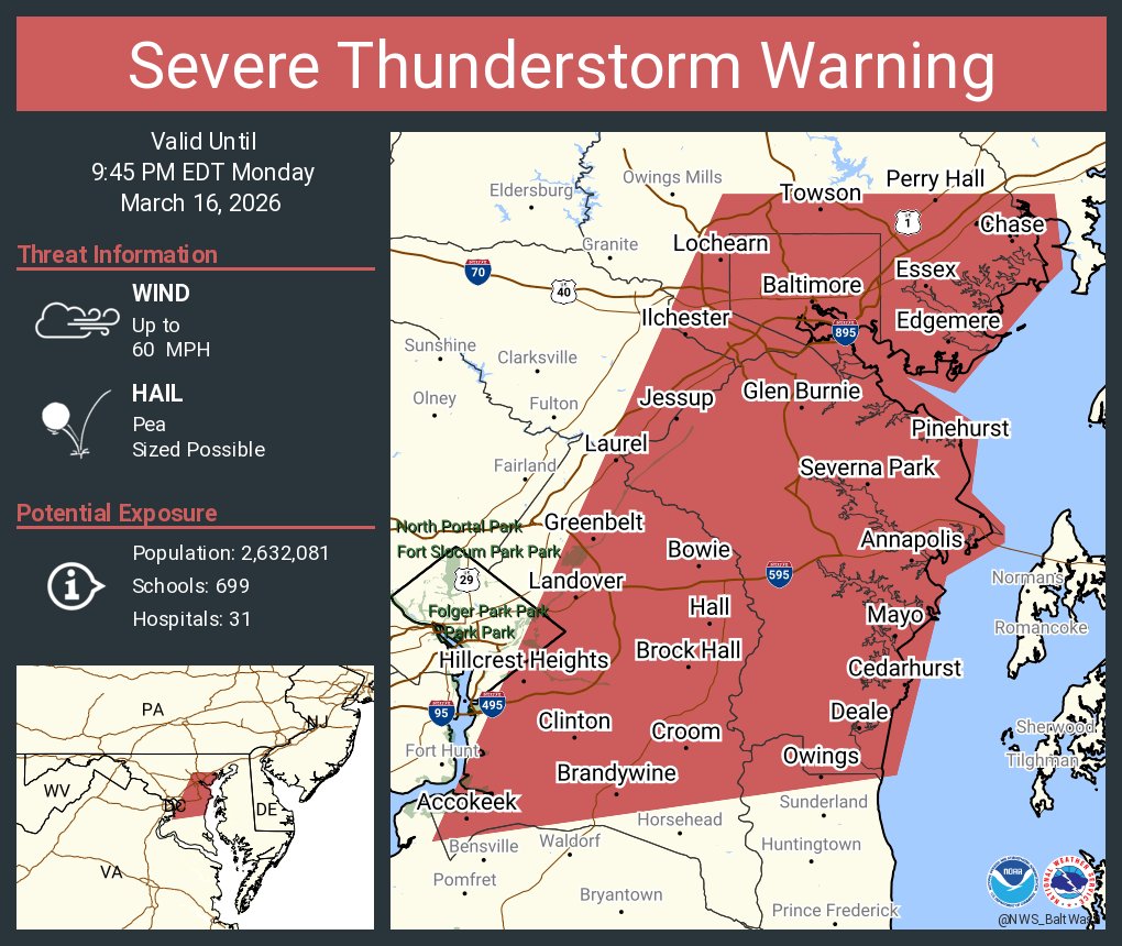 NWS Baltimore-Washington tweet media