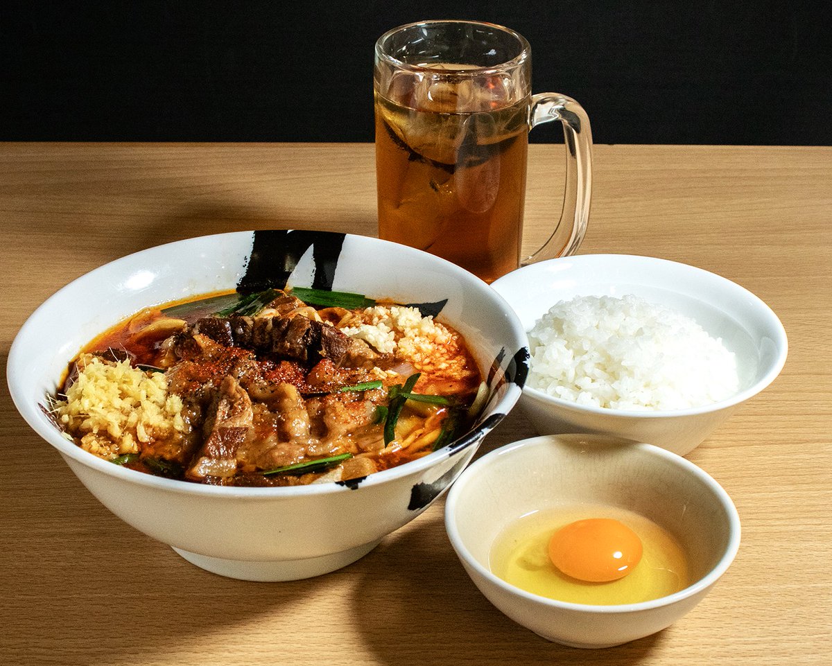 南仙台店だけで販売中です！ 17時から販売しているディナー限定麺
