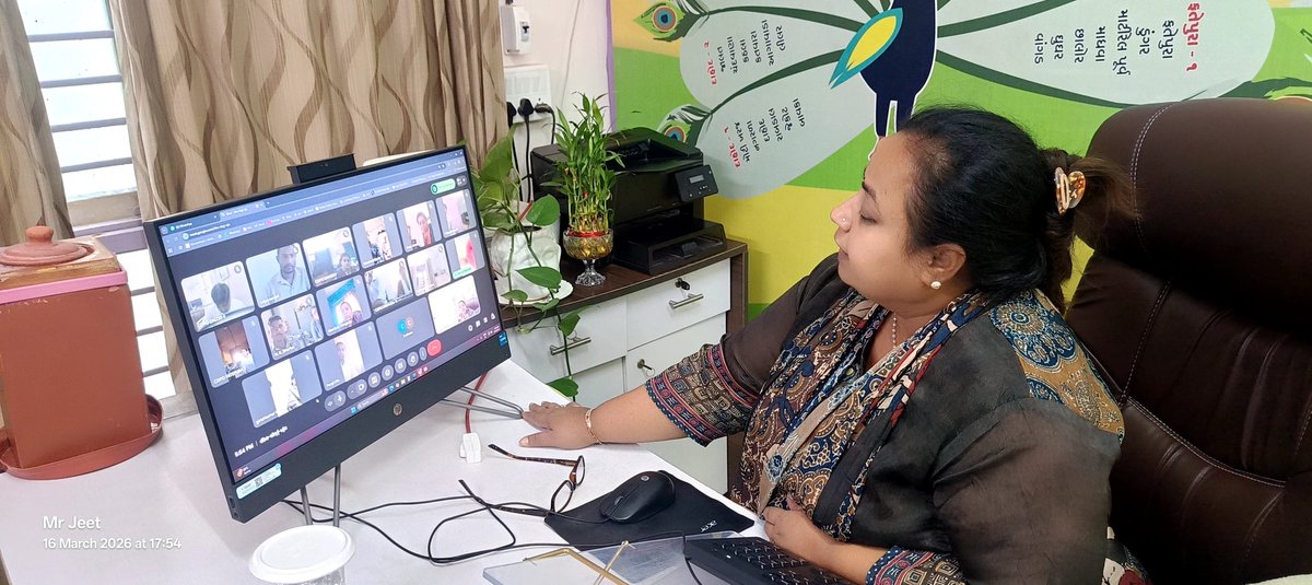 Cdpoશ્રી અને Nnm સ્ટાફ તમામ સાથે Vc દ્વારા નવા લાભાર્થીઓની નોંધણી, કાર્યકરોની હડતાળ બાબતે રીવ્યુ અને માર્ગદર્શન આપવામાં આવ્યું.<a href="/CollectorDahod/">Collector Dahod</a> <a href="/DahodDdo/">DDO Dahod</a>