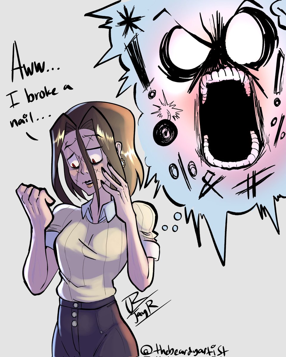 Another c0mm for <a href="/YaBoiStine/">Stineman</a> #SkullMamaAU