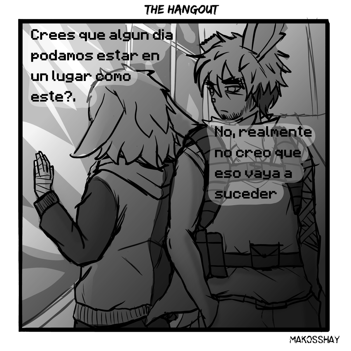 makosshay's tweet photo. Comic: The Hangout #23 #Eevee #Pokemon #Comic #Jolteon  #Vulpix #Flareon  #Furry #Gijinka #Kemonomimi #Makossay #drawing #blackandwhite #Eeveelution #Eeveelutions #Hangout #Art #Comic #manga #Icecream https://t.co/2as2zIWc7M