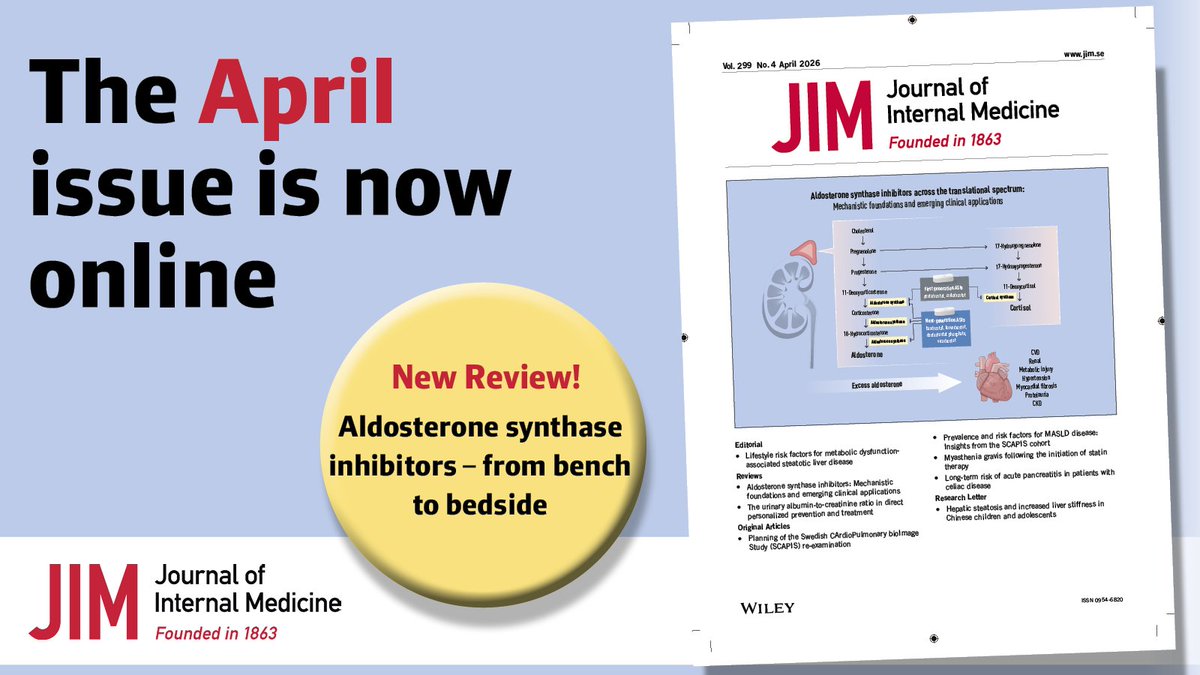 JIM - Journal of Internal Medicine tweet media