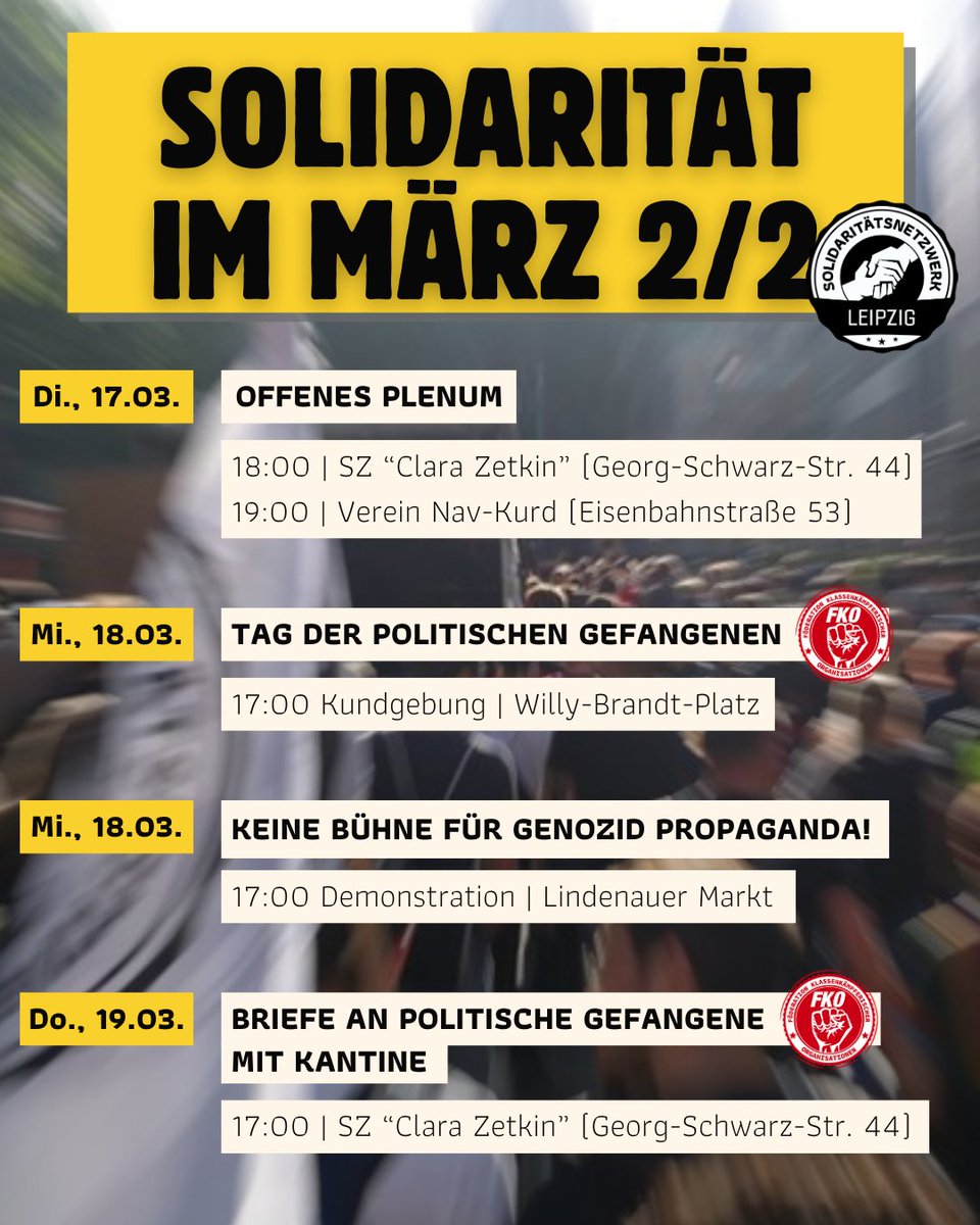 Solidaritätsnetzwerk Leipzig tweet media