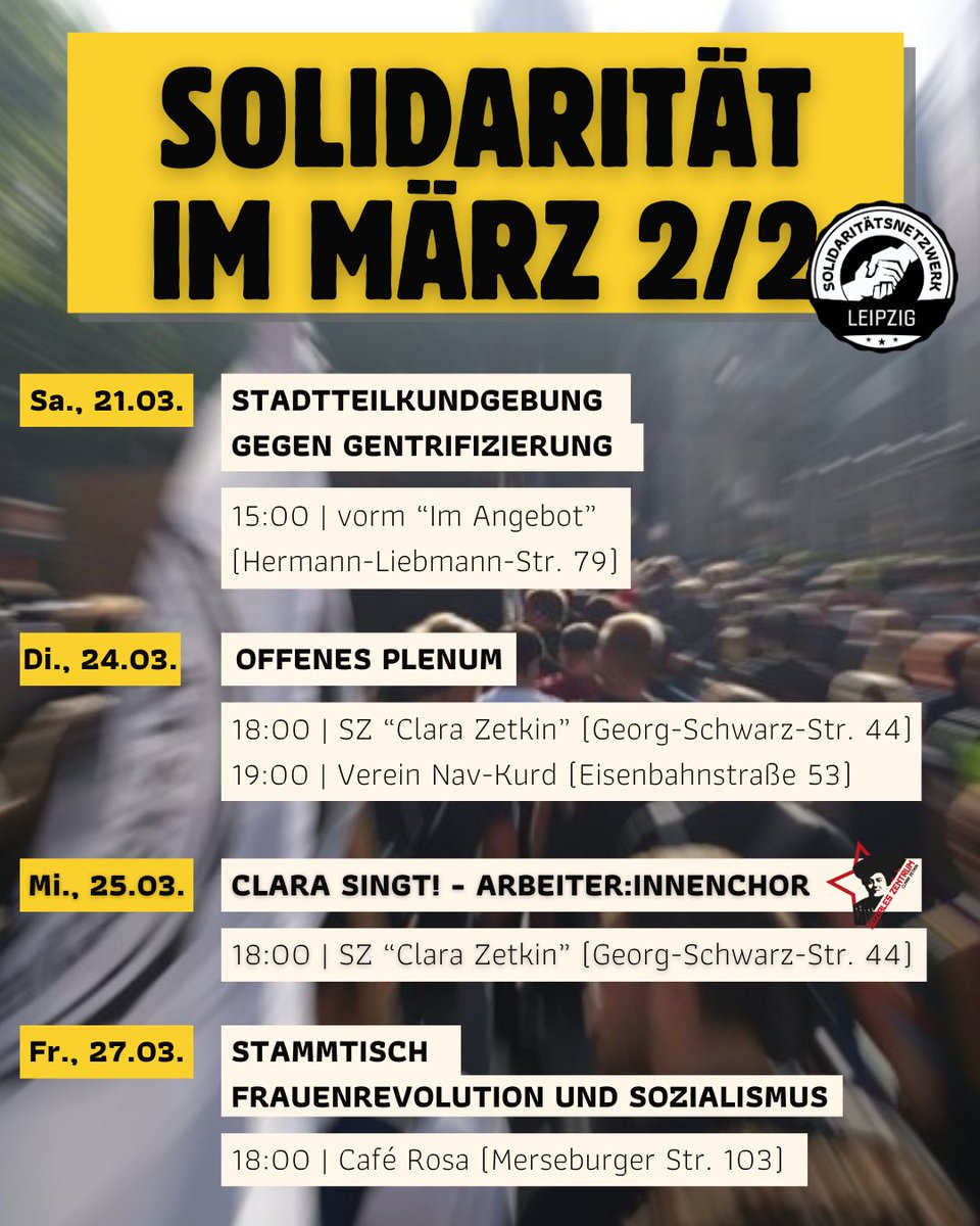 Solidaritätsnetzwerk Leipzig tweet media