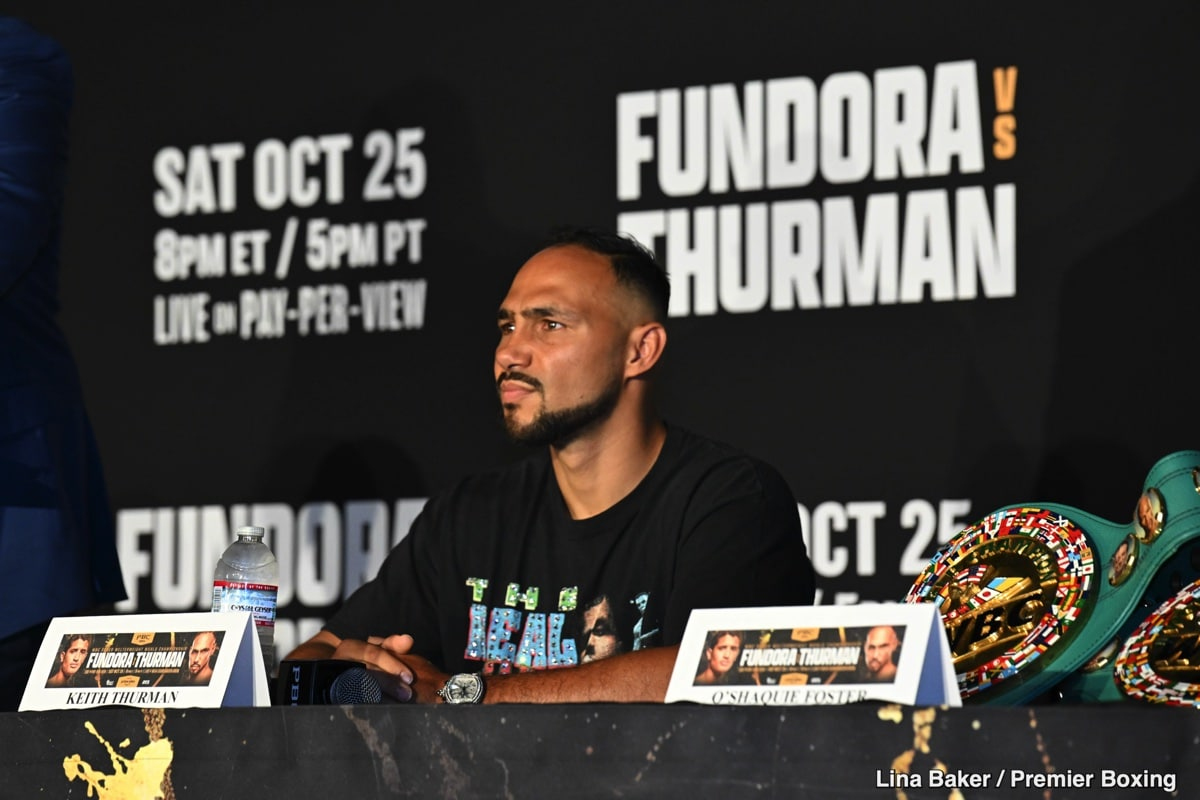 eastsideboxing's tweet image. #KeithThurman Admits Inactivity ‘Breeds Suspicion’ Ahead Of Fundora Fight dlvr.it/TRXJXW