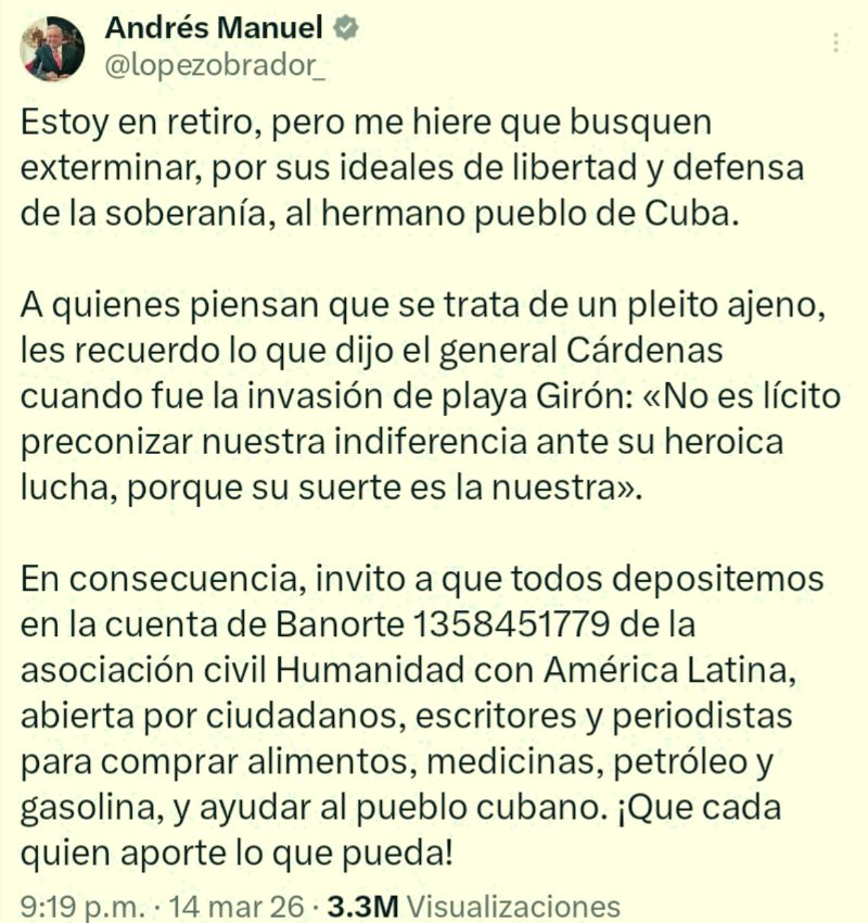 #ClaudiaPresidenta tweet media