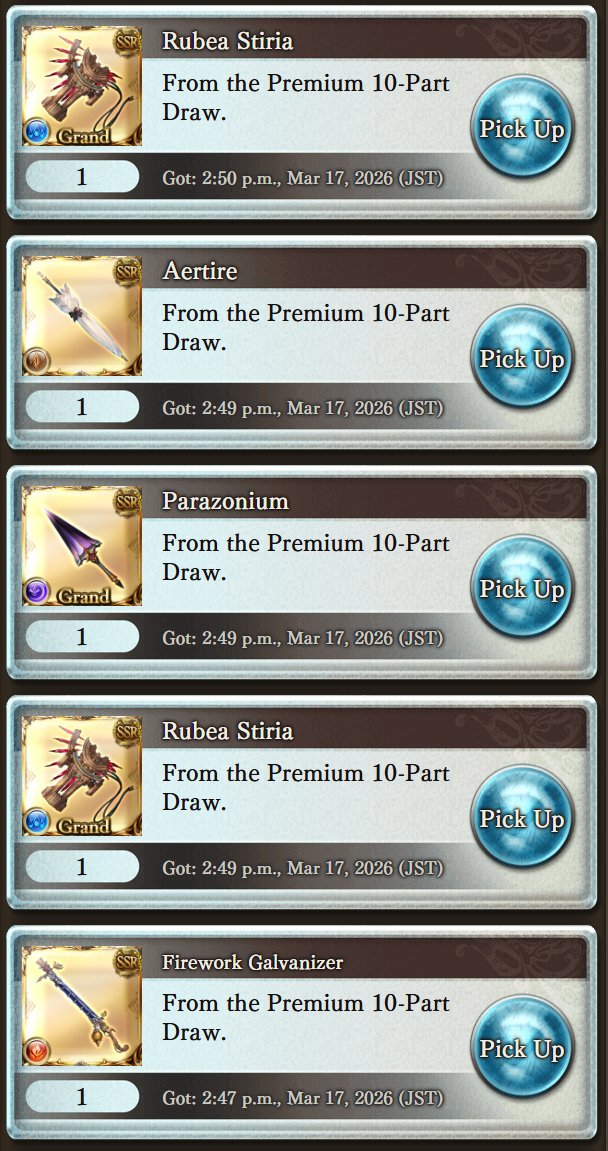 todays free rolls..... i think i know where all my luck went