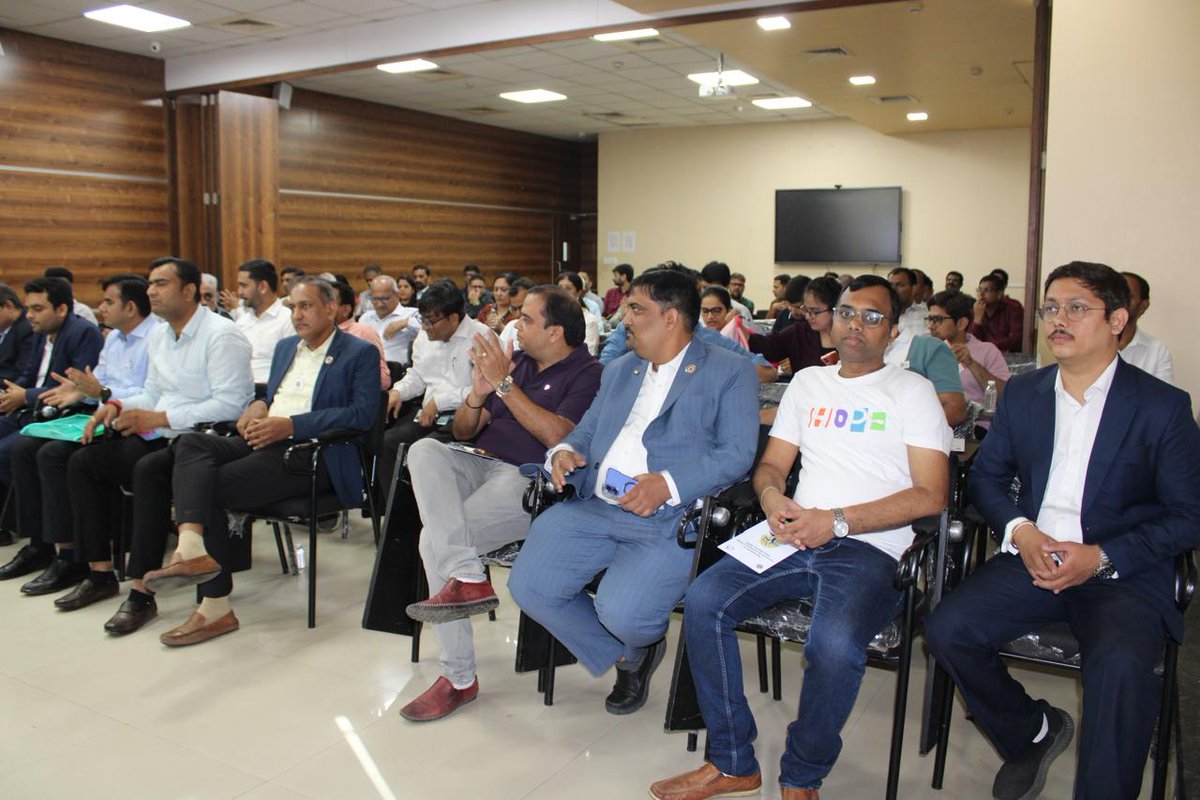Addressing the participants on Peer Review Programme organised by Vasai branch of WIRC of ICAI.