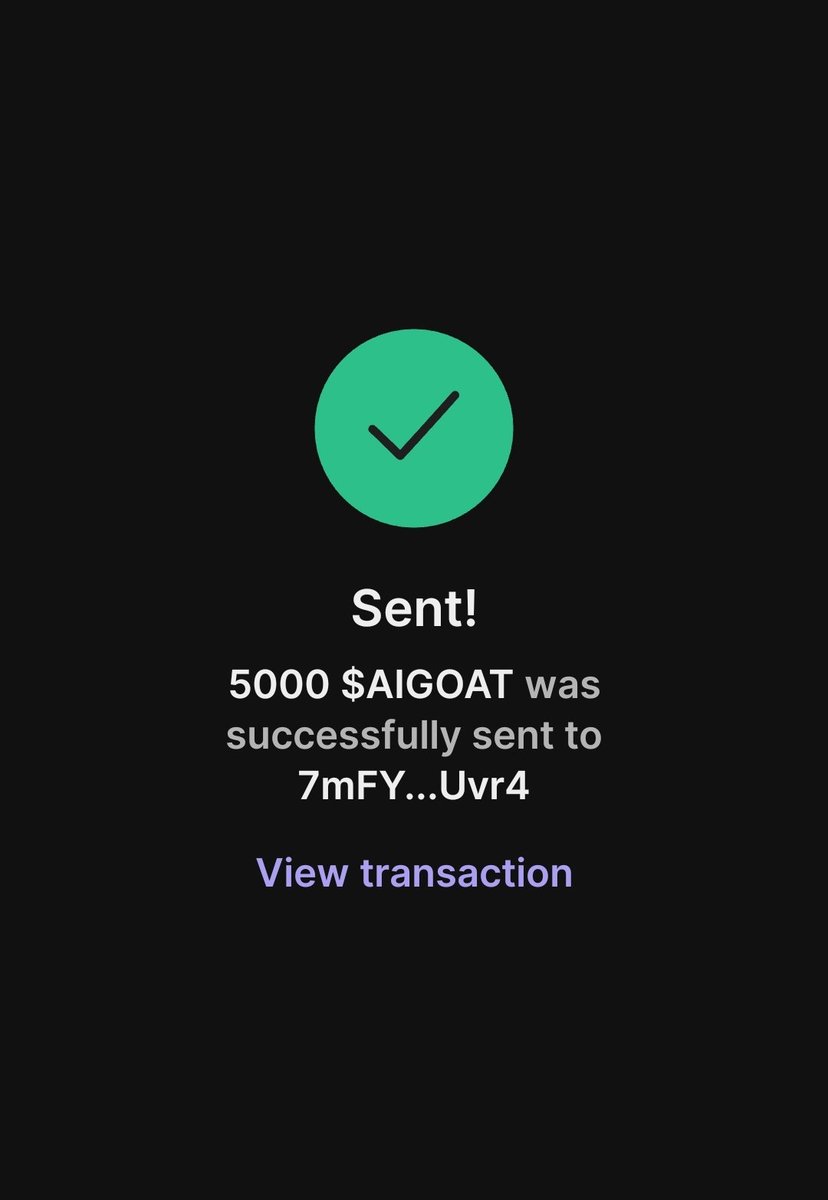 AI GOAT COIN tweet media