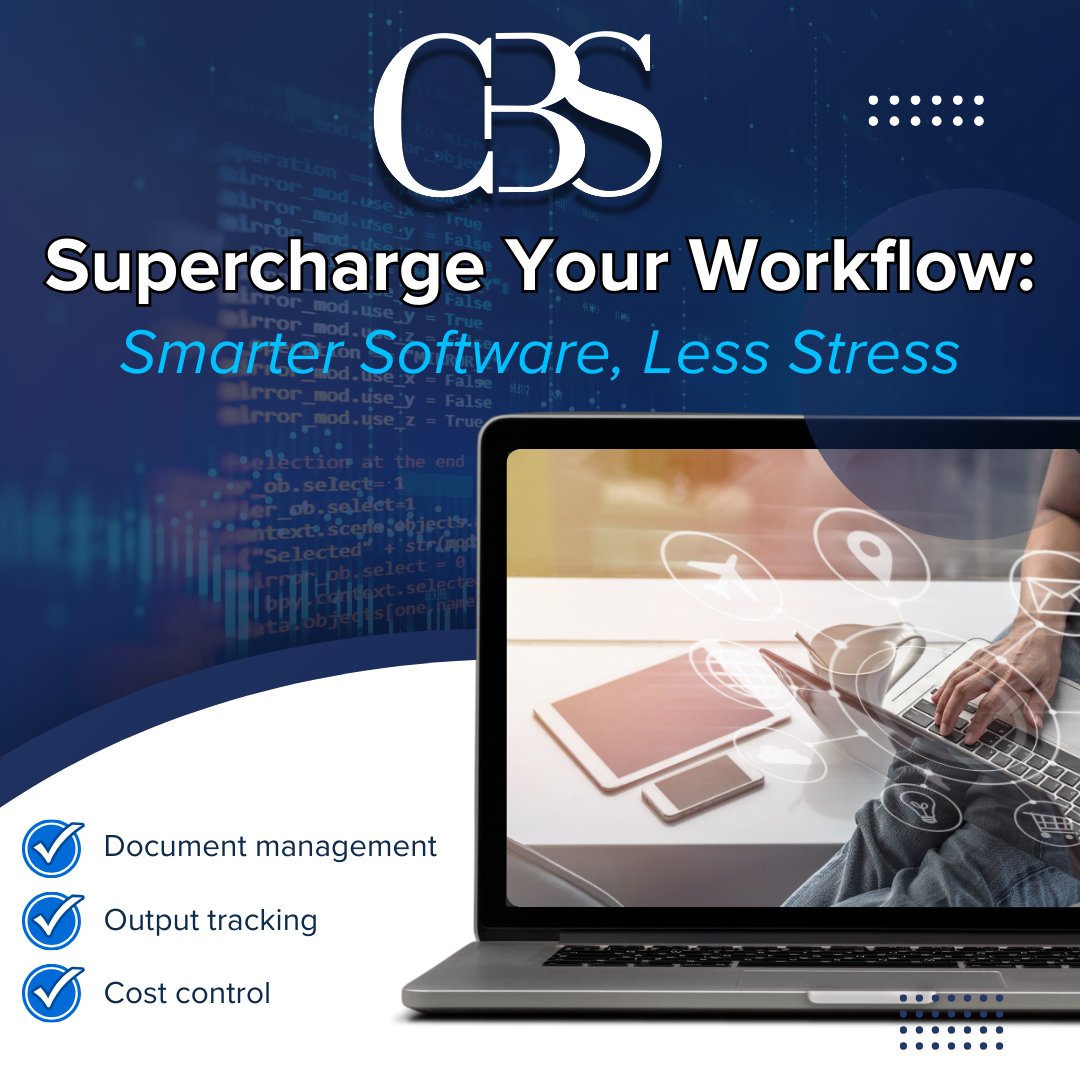 CBSCorporateBu1's tweet image. Let CBS help you streamline your entire document flow so your team can focus on what matters: growing the business. 🔍💼 tinyurl.com/2wsz44ra

#BusinessEfficiency #DigitalTransformation #PrintSmart