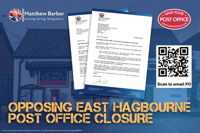 matthewbarberUK's tweet photo. Opposing East Hagbourne Post Office Closure
https://t.co/k4uhUl9PCN https://t.co/QrphZ7uUd2