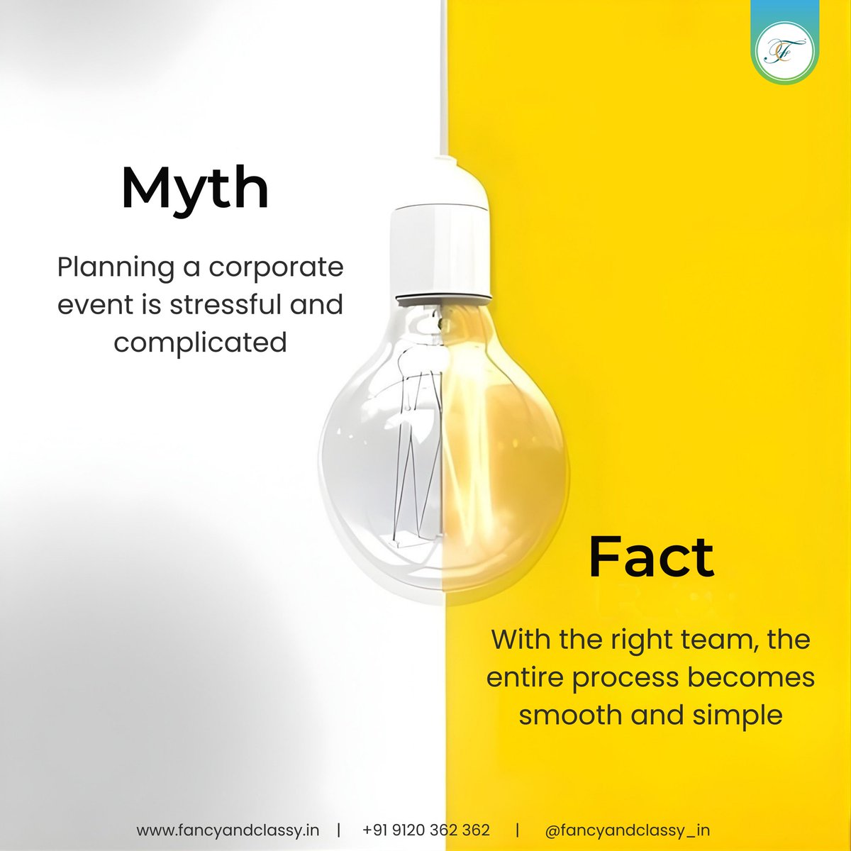 Making events feel effortless.

Reach out: fancyandclassy.in

#fancyandclassy #dreamevents #B2Bevents #corporateevents #events #fancyandclassy_in