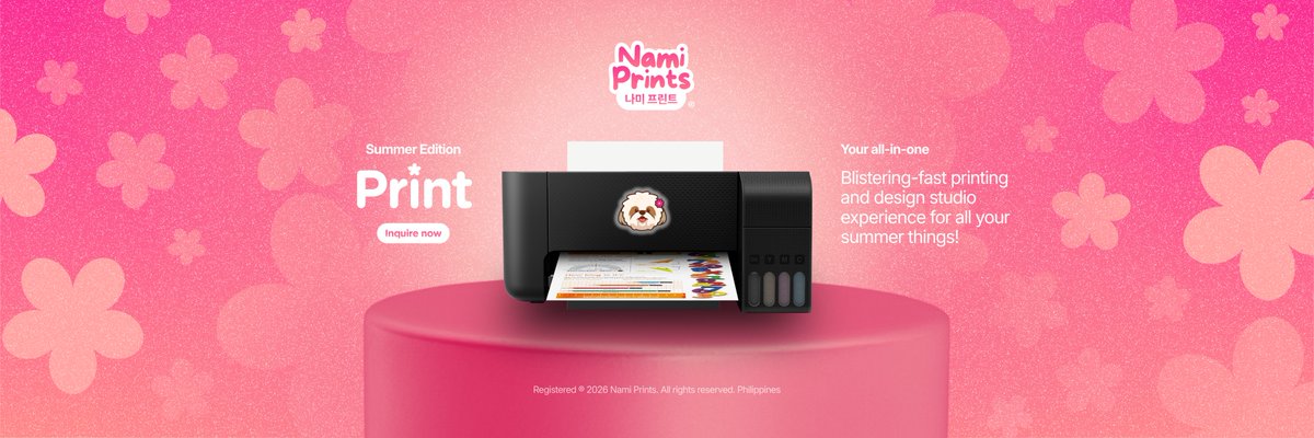 OPEN! | Nami Prints® tweet media