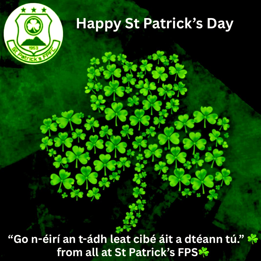 St Patrick's FP FC tweet media
