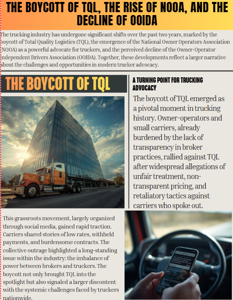 Could this moment mark a turning point for trucking advocacy? Drivers and carriers are demanding accountability. simplebooklet.com/thestandmarch