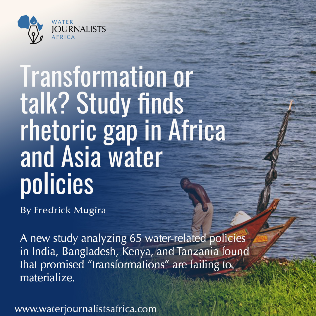 H2Ojournalists's tweet photo. “Transformation” is everywhere in water policies. But is it happening?

Without real investment and governance reform, transformation risks becoming just another word in policy documents.

Read more on this findings: https://t.co/NnY1N8i2dx https://t.co/ouMGLqaIOp