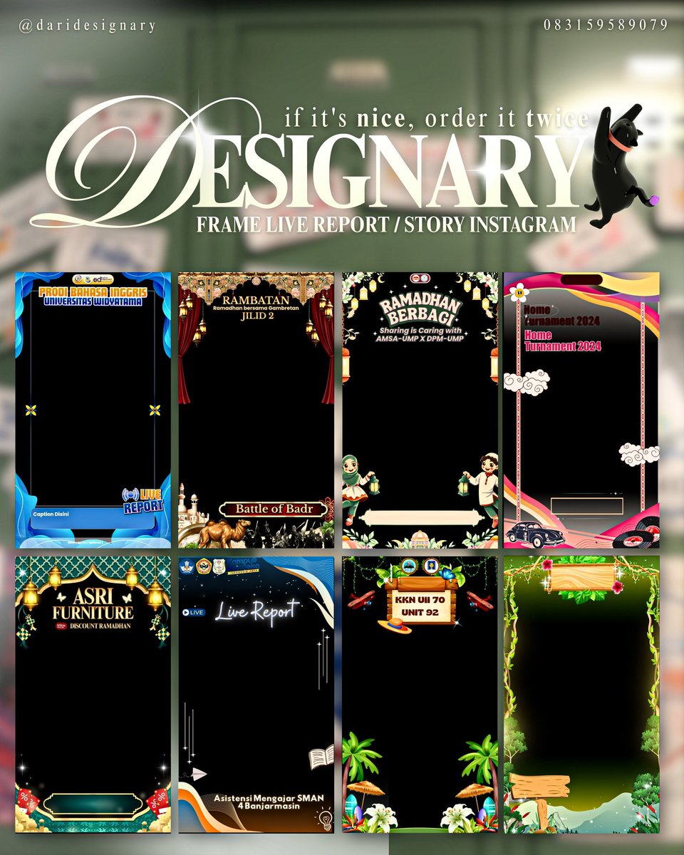 𝐃𝐄𝐒𝐈𝐆𝐍𝐀𝐑𝐘_ by dinn ◇ jasa design 🪼 tweet media