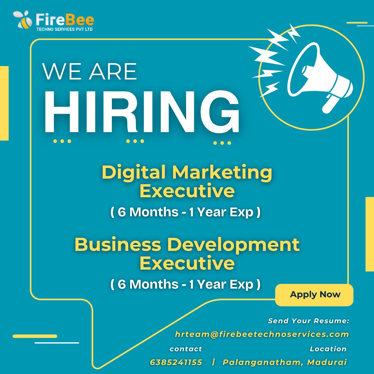 Fire Bee Techno Services Pvt Ltd tweet media