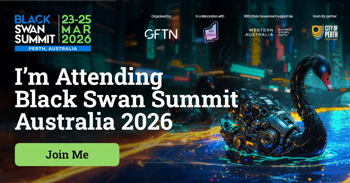 electra_frost's tweet photo. I’m heading to @blackswansummit in Perth, Australia! Will also be speaking about @ns #NetworkStates in Fremantle on Monday (DM for location).
Looking forward to connecting with Perth friends and all the visionary builders and thought leaders shaping the future of Quantum, AI, Tokenisation, and Green Infrastructure.
Who else will be there?
23-25 March 2026 | Perth
#blackswansummitaustralia
Registration link in comment 👇