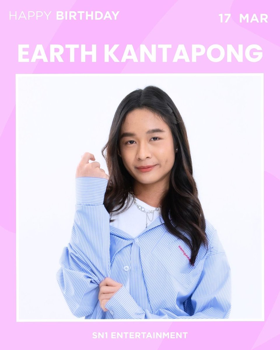 Happy birthday to Earth kantapong ✨🧚🏻‍♂️🎂

#sn1_ent #sn1_trainee #safestudio
