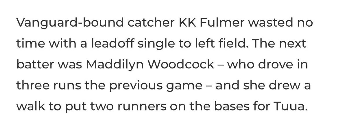 McKayla Fulmer tweet media