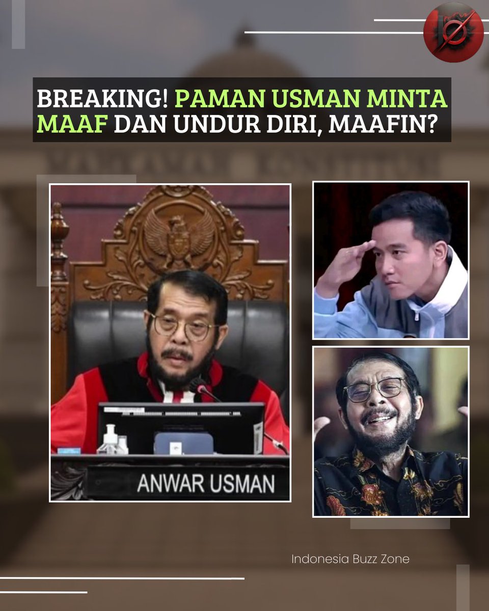 Breaking: Anwar Usman pamit! Semoga diterima segala amal ibadahnya🫶