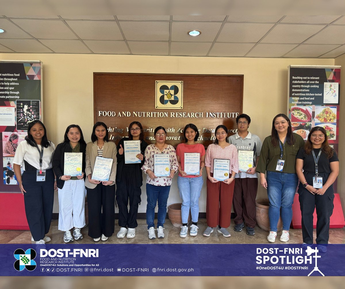 DOST-Food and Nutrition Research Institute tweet media