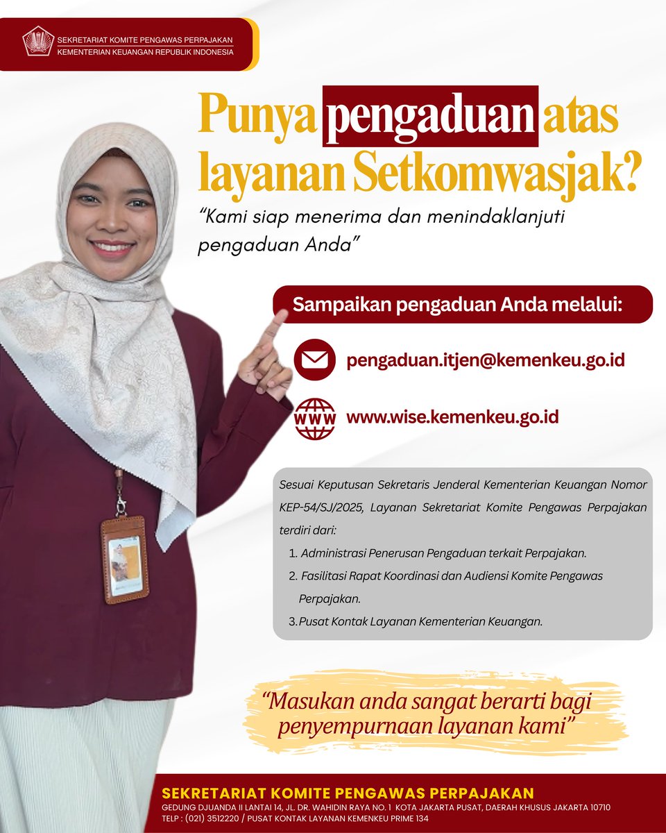 Komite Pengawas Perpajakan tweet media