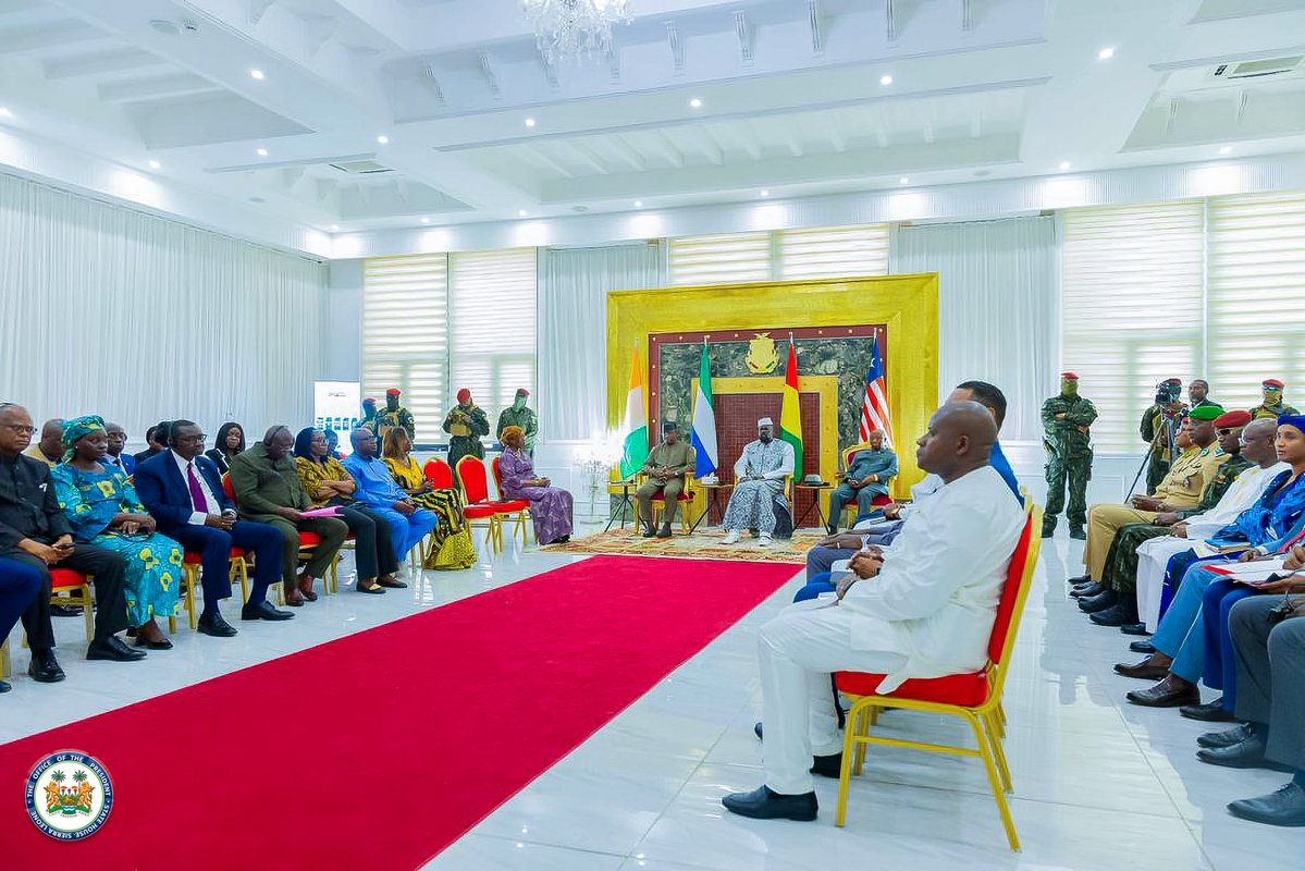 Presidency | Sierra Leone 🇸🇱 tweet media