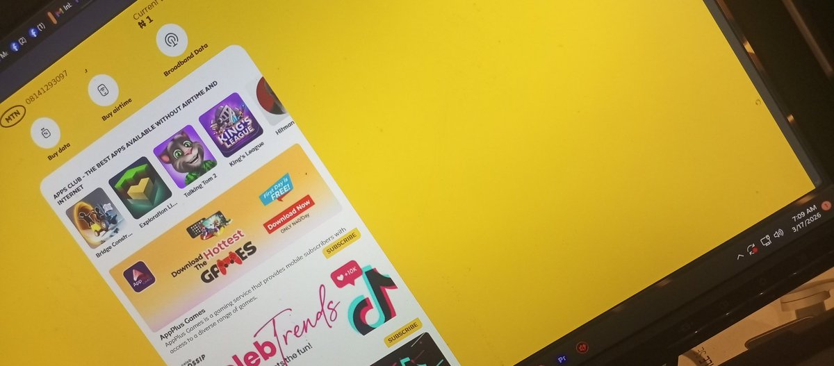 IJexclusive's tweet photo. @MTNNG MTN Did it again...
I bought 7.5Gig for 2 days at 11:00pm 16th March 2026.
I used my device for 1 hour and went to sleep...

At 7:00am 17th March 2026 I woke up to NEWS SPLASH... DATA IS GONE.
MTN NIGERIA STOP IT 🛑 
@fccpcnigeria https://t.co/pacDbvhxhY