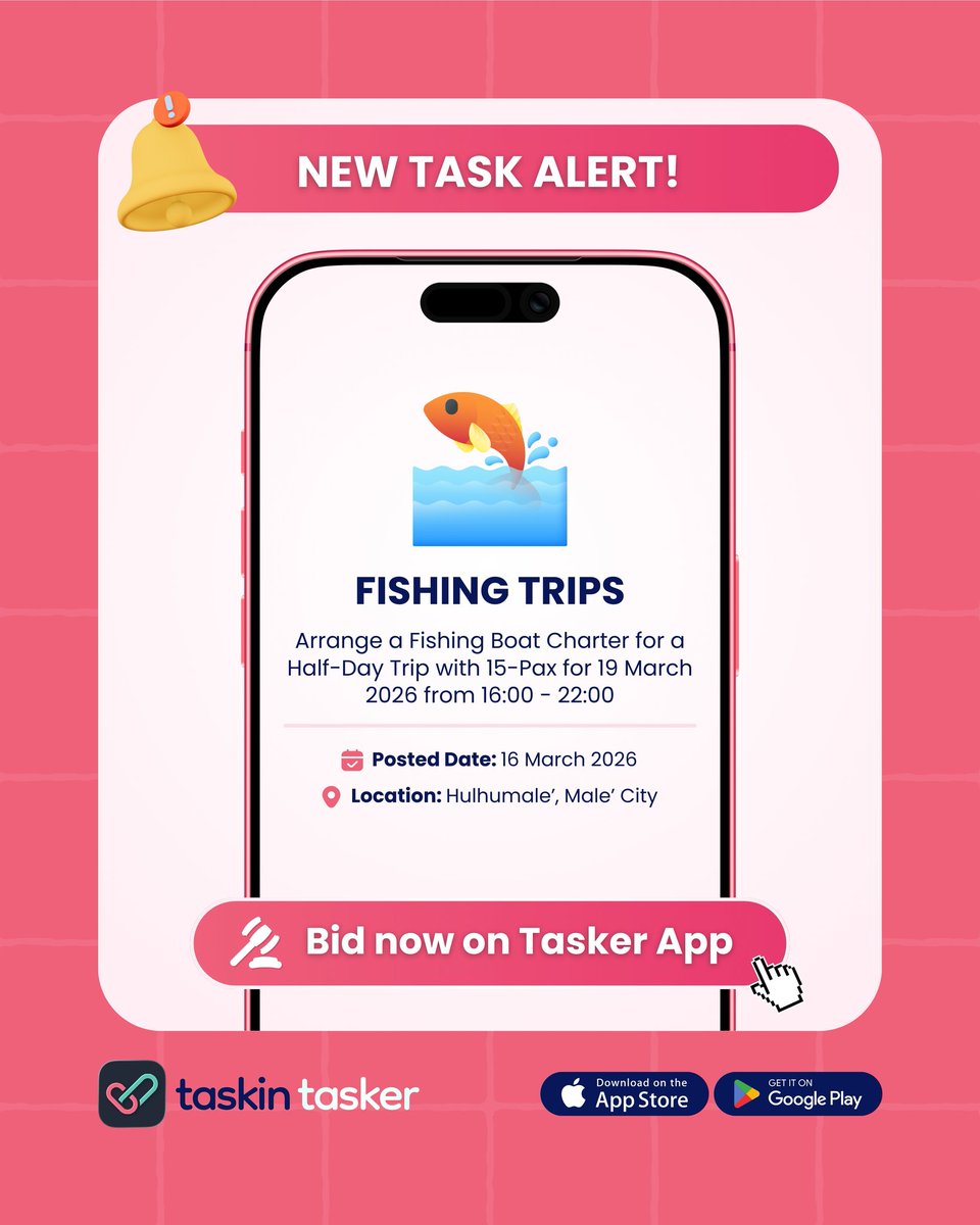 Taskin App tweet media