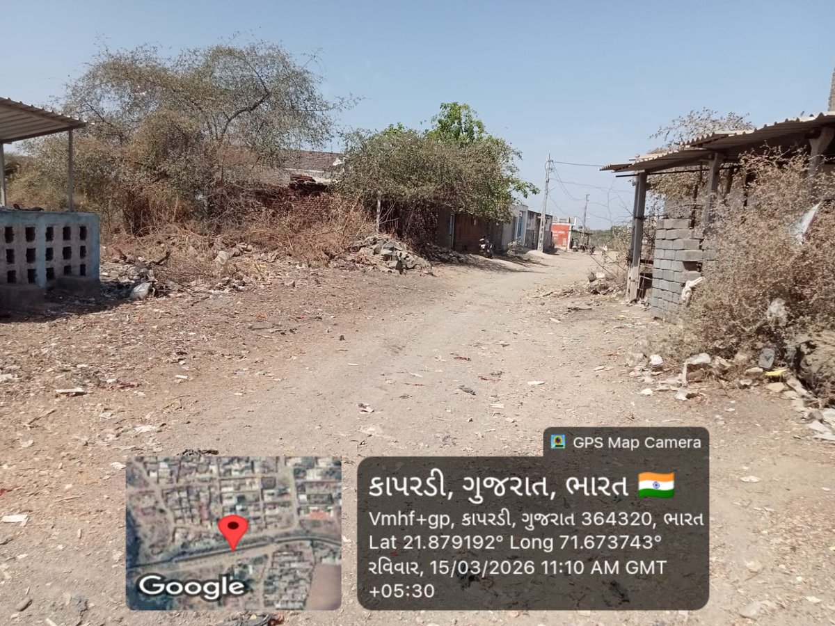 KamparadiG's tweet photo. સ્વચ્છતા હી સેવા અભિયાન અંતર્ગત ગઢડા તાલુકા ના કાંપરડી ગ્રામ પંચાયત દ્વારા  મુખ્ય રસ્તા પર સ્વચ્છતા અભિયાન ની કામગીરી હાથ ધરવામાં આવી હતી. 
#SBMRGujarat
#SHSGujarat2026
@crdgujarat1
@Collectorbotad
@DDOBOTAD
@BotadDrda
@InfoBotadGoG
@TDOGADHADA
@GujDCoffice https://t.co/PzyVbFC04X