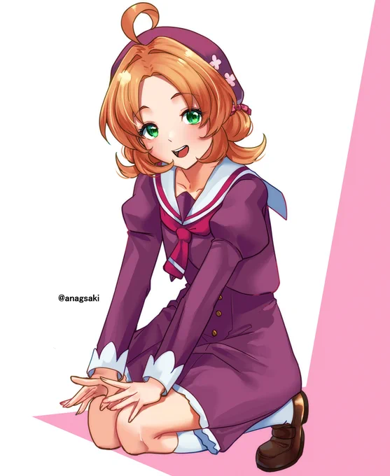 明智あんな 名探偵プリキュア 制服可愛かった