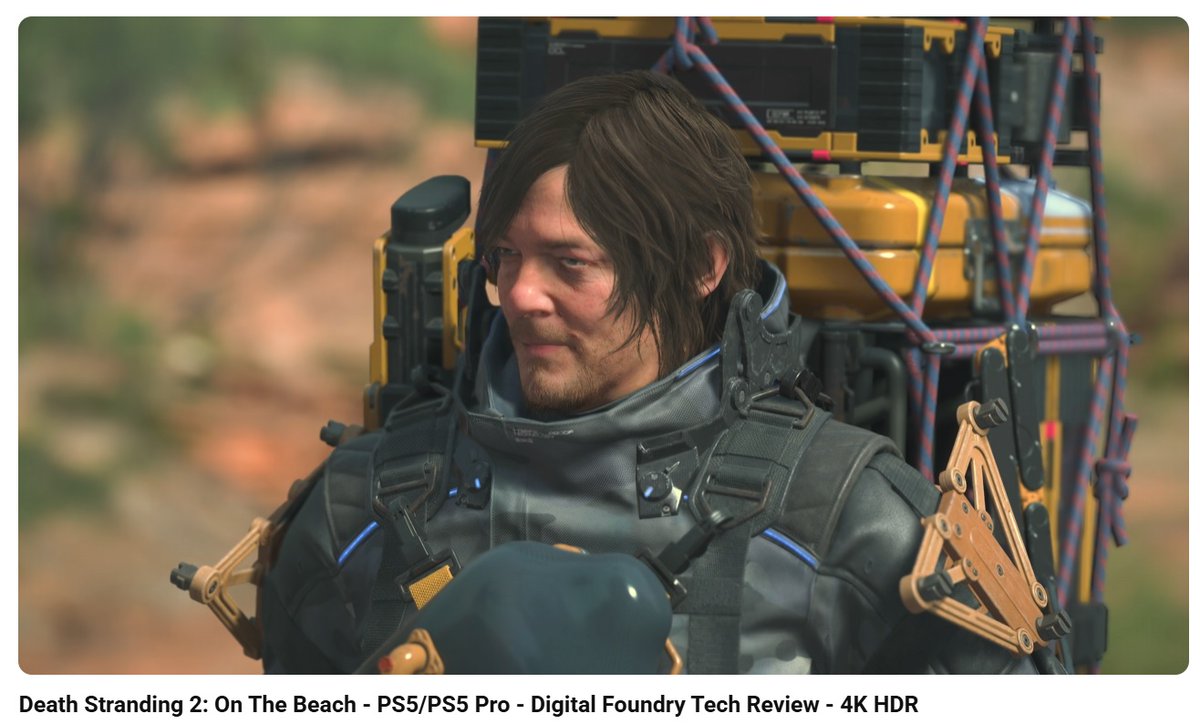 N0VACIA's tweet image. For example... Straight from Digital Foundry, an in-game model of him, which doesn't look anywhere close to that  cutscene model: