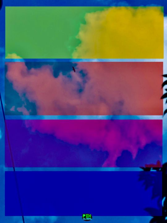 Art of the Day! "colourfull sky". Buy at: ArtPal.com/pixiglobal27?i…