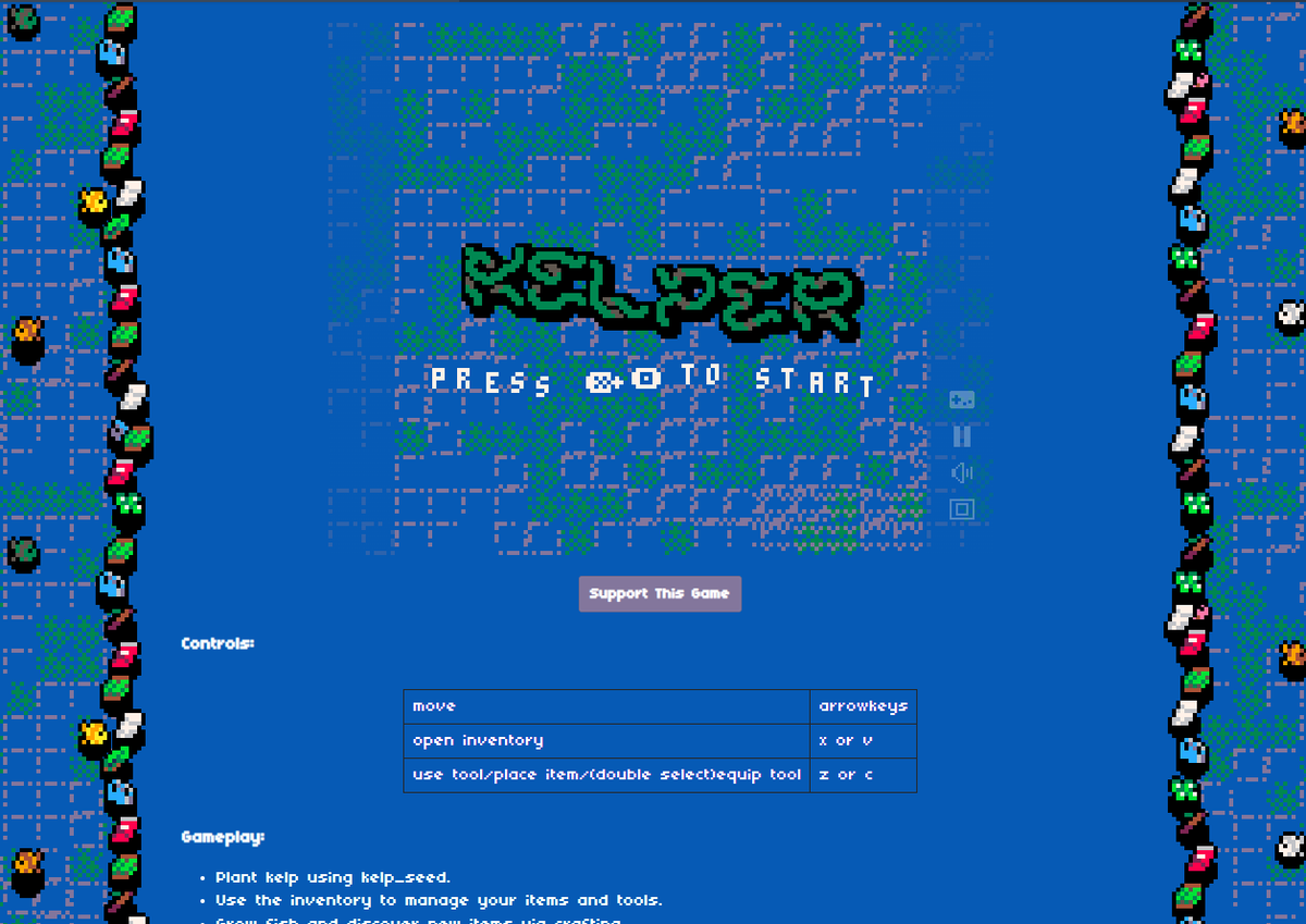 mielsmiels's tweet photo. setting up the itch io page for kelper! same vibes with bugged

#Kelper #PixelArt #CozyGaming #ゲーム開発 #itchio https://t.co/SMHMRE6Bc2